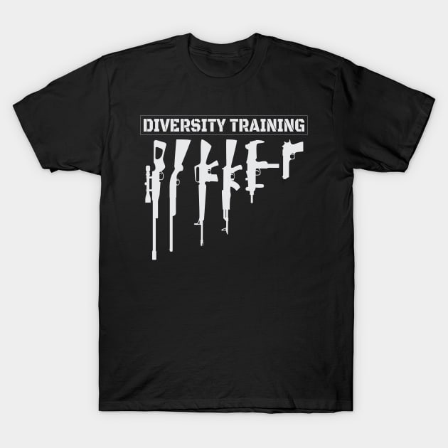 Firearms Diversity Training T-Shirt by c1337s